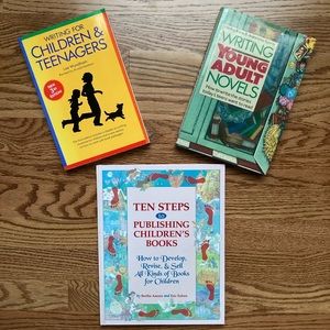 How to Write Children’s, Teens, Young Adults Books Lot of 3 With 2 First Eds